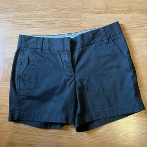 J. Crew 5” chino shorts - dark grey